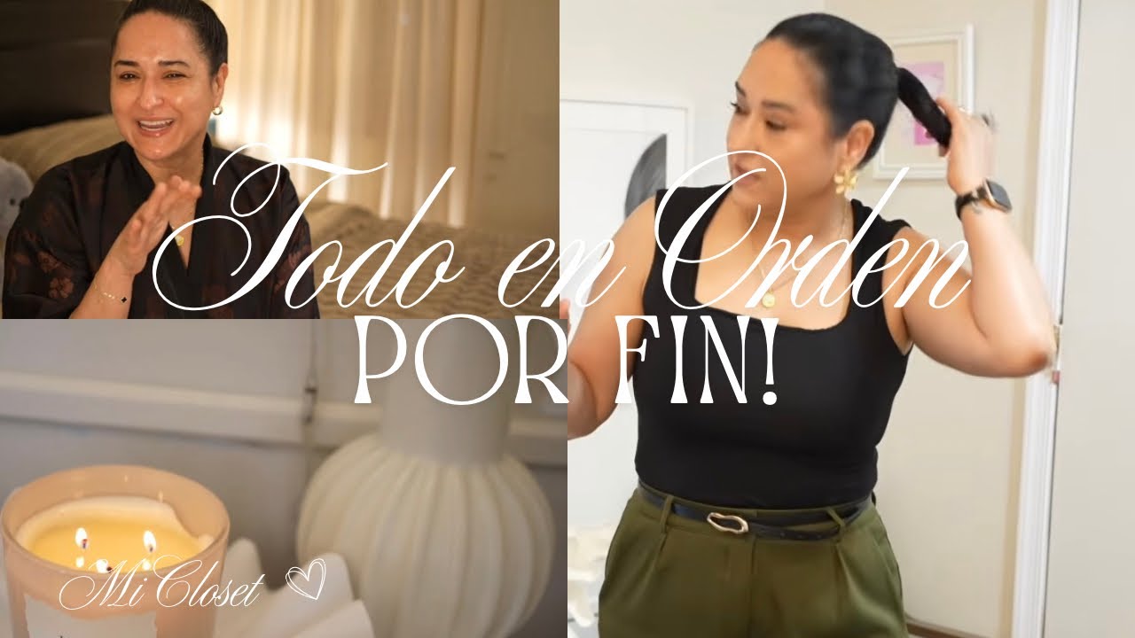 Vlog Domingo | Closet Terminado, Paseo, Compritas y Rutina de Noche