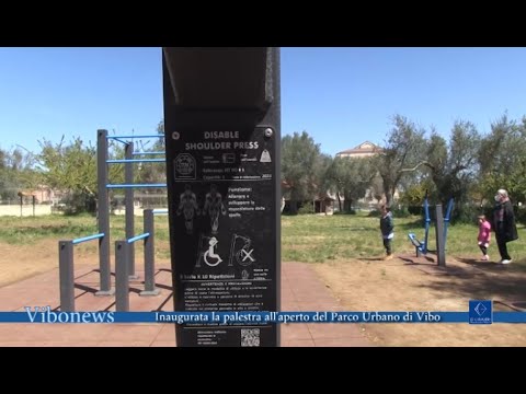Inaugurata la palestra all'aperto del Parco Urbano di Vibo
