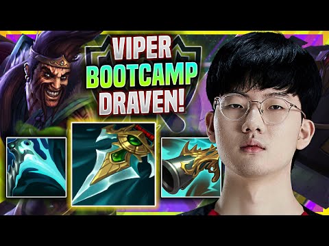 VIPER IS A GOD WITH DRAVEN IN EUW SOLOQ WORLDS BOOTCAMP! - EDG Viper Plays Draven ADC vs Tristana!