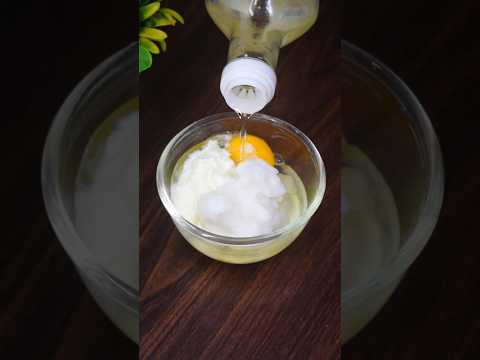 Hair spa at home for shiny and silky hair #shorts