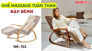 Video Ghế massage bập bênh thư giãn Nikio NK-155 - Massage thư giãn toàn thân, sang trọng và sức khỏe