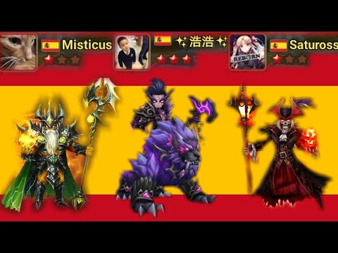 Top Spanish Players in RTA [Incredible] - Summoners War