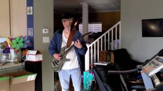 Jasmine and Rose by Xymox with Jeff playing a Parker P42 guitar