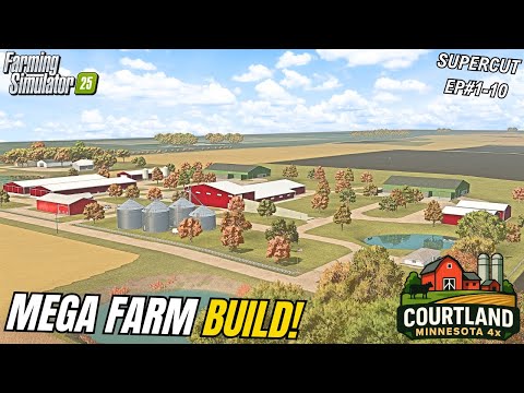 I SPENT 1 YEAR BUILDING A $15,000,000 AMERICAN MEGA FARM! | Courtland, MN | Farming Simulator 25