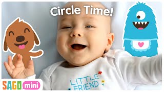 It's Circle Time! 👶🏻 How Do You Make a Baby Laugh? 👶🏾 | Sago Mini Friends