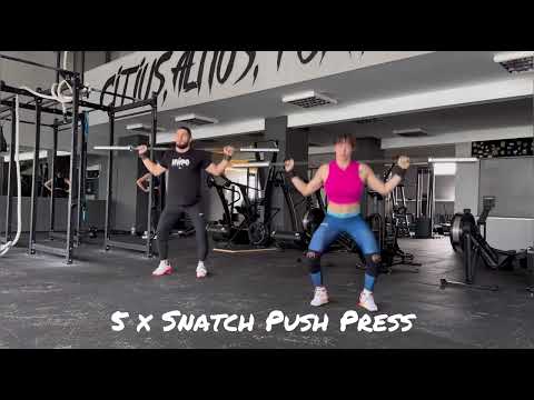 Snatch Barbell Warm Up