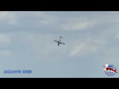 Yak 3 RC Plane Crash Saito Radial Bickley Model Club