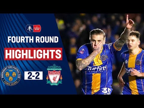 Shrewsbury Fightback to Force Shock Replay | Shrewsbury Town 2-2 Liverpool | Emirates FA Cup 19/20