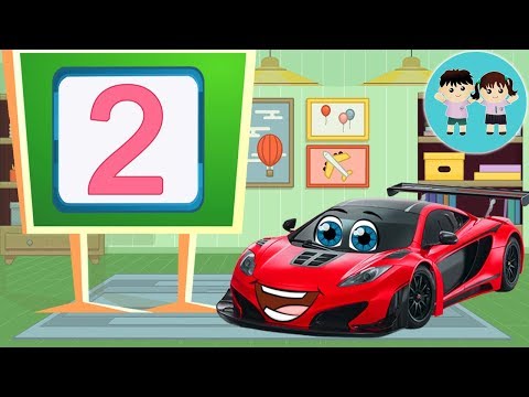 Varticus Masina de Curse invata a numara - Cifra 2 - Copilasi Dragalasi