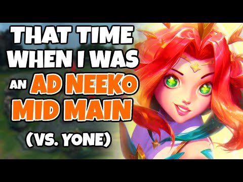 I went through an AD Neeko Mid phase. It went well.