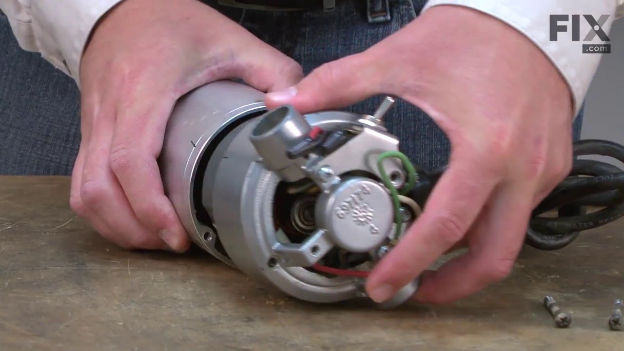 Replacing your DeVilbiss Router BRUSH HOLDER