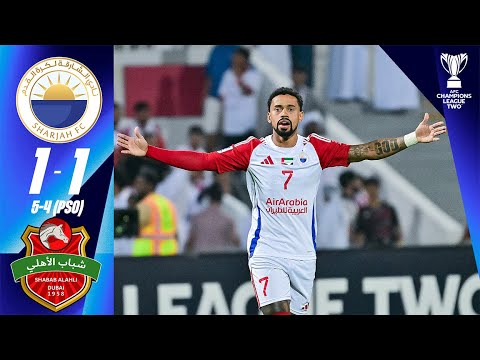 Drama from the spot! | Sharjah (UAE) - Shabab Al Ahli (UAE) | Highlights | AFC Champions League Two™