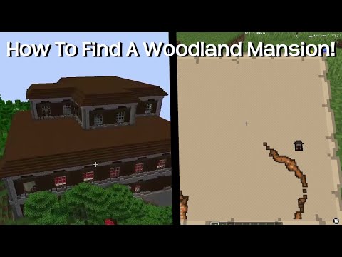 How To Find A Woodland Mansion In Minecraft!