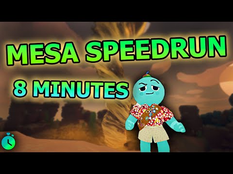 PEAK Speedrun - Mesa in 8 minutes!
