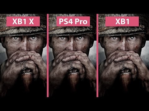 Call of Duty WWII – Xbox One X vs. PS4 Pro vs. Xbox One Graphics Comparison