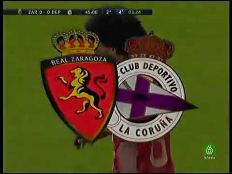 Liga 2007/08 Gol de Ayala / Real Zaragoza - Deportivo