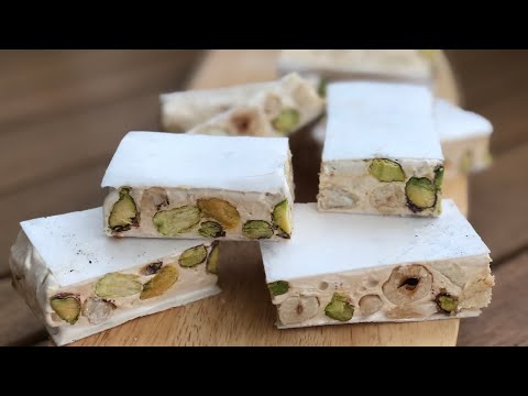 TORRONE MORBIDO BIANCO perfetto per le feste natalizie! Si scioglie in bocca! ricetta FACILE