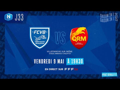 J33 | Villefranche – Quevilly Rouen M. (0-1), le résumé I National FFF 2024-2025