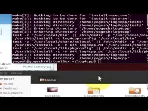 Build and Run Sample Code for Log4Cpp C library from Source Code on Ubuntu