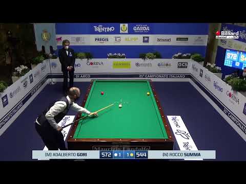 Summa Rocco VS Gori Adalberto - 21° Campionato Italiano Città di Arco