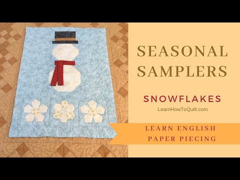 English Paper Piecing - Seasonal Samplers