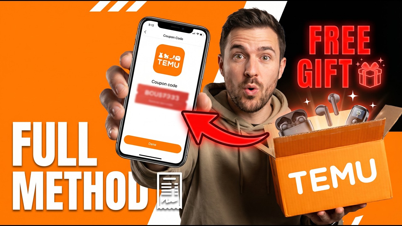 🚨 Temu Coupon Code 💰 + Temu Free Gift Method (Full Walkthrough 2026)