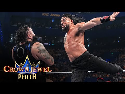 Roman Reigns vs. Bronson Reed | Australian Street Fight: Crown Jewel 2025 highlights