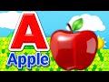 ABCD Letter Song ️ A For Apple Z For Zebra 1