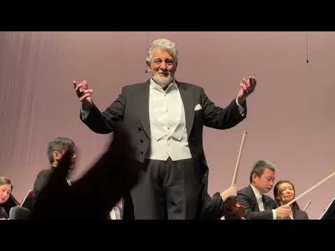 Plácido Domingo: concert in Shanghai 上海 La morena de mi copla, 2023