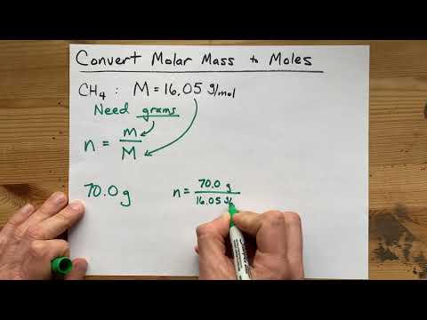 Convert Molar Mass to Moles (2021)