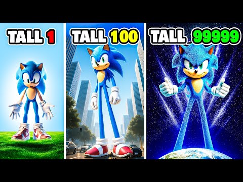 Upgrading to the Tallest SONIC Ever in GTA 5