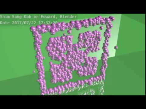 2015 10 25 20 00 00 (作) 4A   Animation2 -  Shim Sang Gab or Edward, Blender