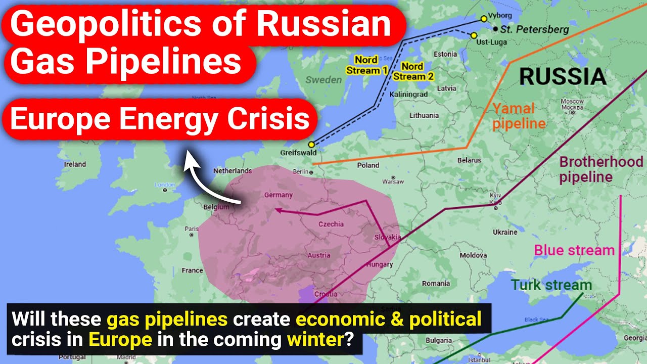 Geopolitics of Russia Nord Stream gas pipelines | Europe energy crisis | Winter is coming