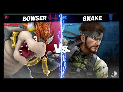 USL #31 WR1 - Mino (Bowser) vs LowCarb (ZSS, Snake)