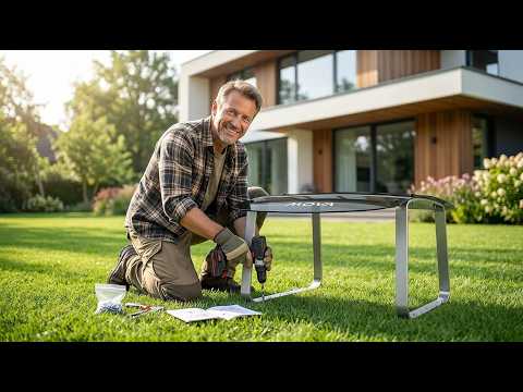 Test garage MOVA : protection robot tondeuse qui tient ses promesses