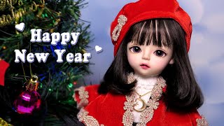 Happy New Year! 도리스돌 30cm 인형 리페인팅 Repaint Custom OOAK Doll  /딩가의 회전목마 (DINGA)