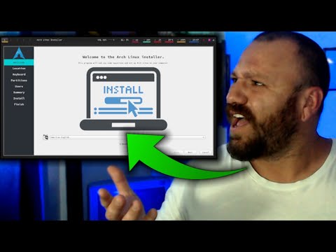 Arch Linux com INSTALADOR GRÁFICO! ALG