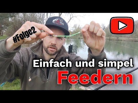 Feedern am Kanal - Einfach und simpel zum Fisch! #folge2 #feedern #fishing