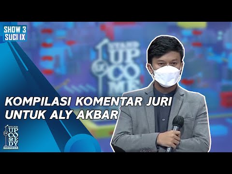 [KOMPILASI] Komentar Juri untuk Aly Akbar: NO DEBAT!!! - SUCI IX