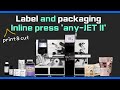 Label And Flexible Packaging Press Any JET II Highlights