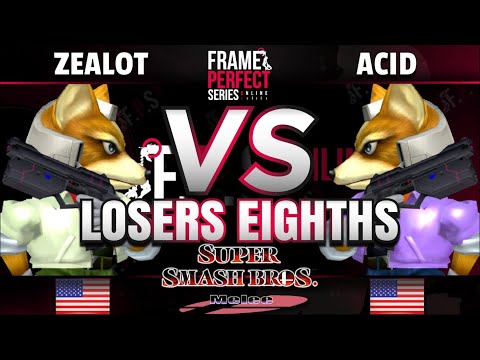 FPS6 Online - CG | Zealot (Fox) vs. Acid (Fox) - Super Smash Bros. Melee Losers Top 8