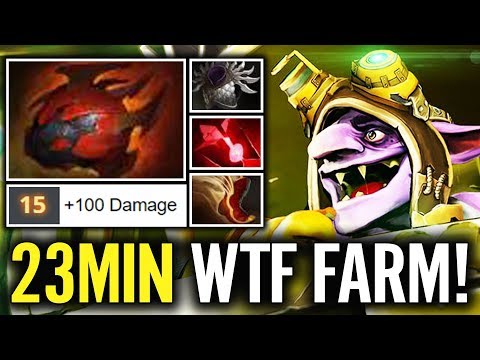WTH?! Secret.Ace Timbersaw Farming on Heroes - 800 GPM is the result