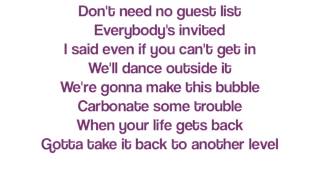 Ariana Grande~Pink Champagne LYRICS (Studio Version)