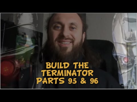Build the Terminator - Parts 95 & 96 - Connecting the Left Knee & the 1st Toe 🦾🦿