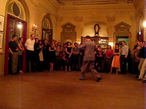  Raquel  and  Ricardo  are  dancing  to  the  tango  "  Trago Amargo  "