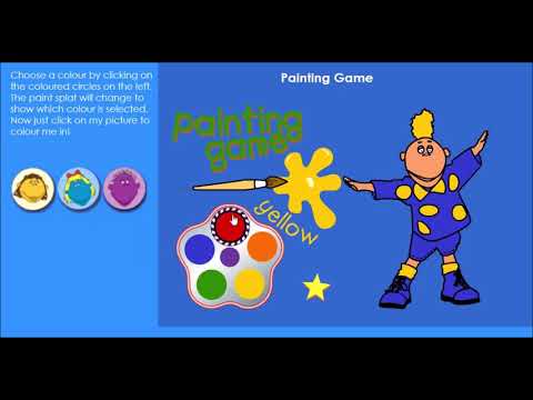 Tweenies Painting Game (2005) (With Jake but no Bella)