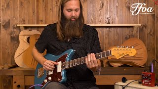 Video thumbnail for Fender American Original 60s Jazzmaster Ocean Turquoise played by Leif de Leeuw | Demo @ TFOA by TFOA Demos