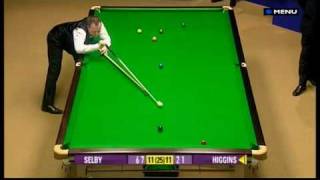Snooker - Alan Chamberlain refuses to clean the red (World Championships 2009 - 29.04.09)