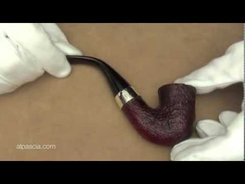 pipa Peterson Sterling Silver Sandblast 05s - pipe 1186