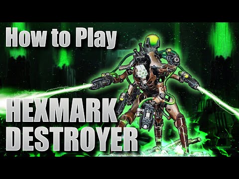 How to play Necrons: Hexmark Destroyer